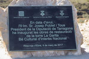 Visita president Diputació - Garita